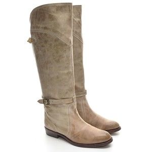 Frye Dorado Tan Leather Riding Knee Boots 6.5 M